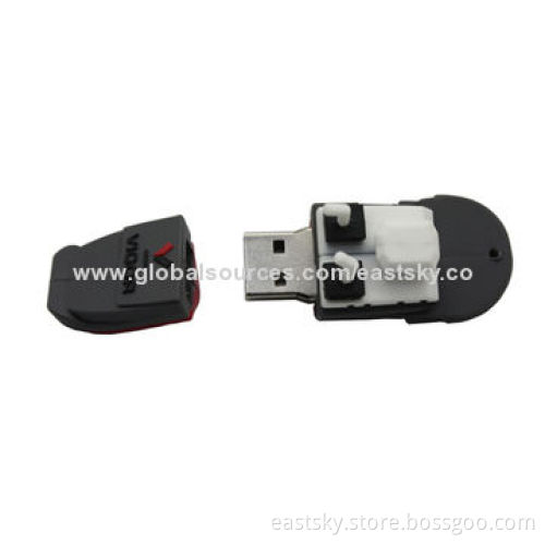 Custom Yacht-shaped Thumb Drive, Made of Soft PVC Material, OEM Orders Welcomed